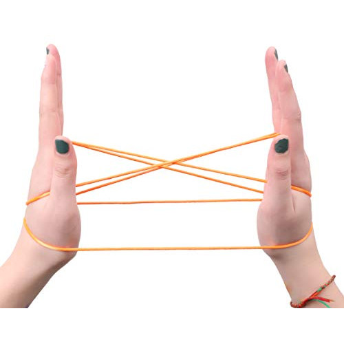 Cats Cradle - Cat's Cradle - Magical String Art - Multi-Coloured Tricks ...