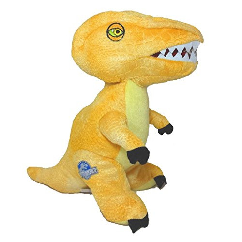 Jurassic World Dinosaurs Plush Soft Toys - Yellow T-Rex - Toyland