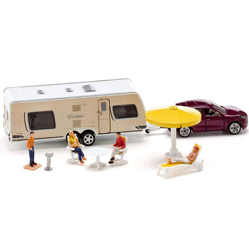 Siku - Car with Caravan Super Series - Toyland