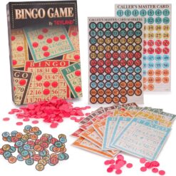 Traditional Family Bingo Game Set - Party Games & Activities