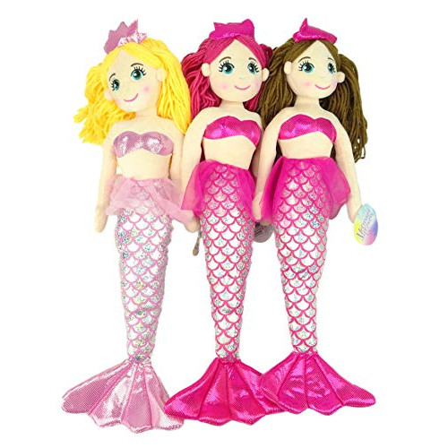 pink mermaid toy