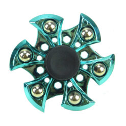 Spinnerooz Hand Spinner Novelty Toy - Fidget Spinner - 3 In 1 - Jump, Bounce, Spin - BLUE
