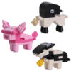 Toyland® 73 Piece Farm Animal Building Bricks - Sheep + Pig + Cow - Ages 6+