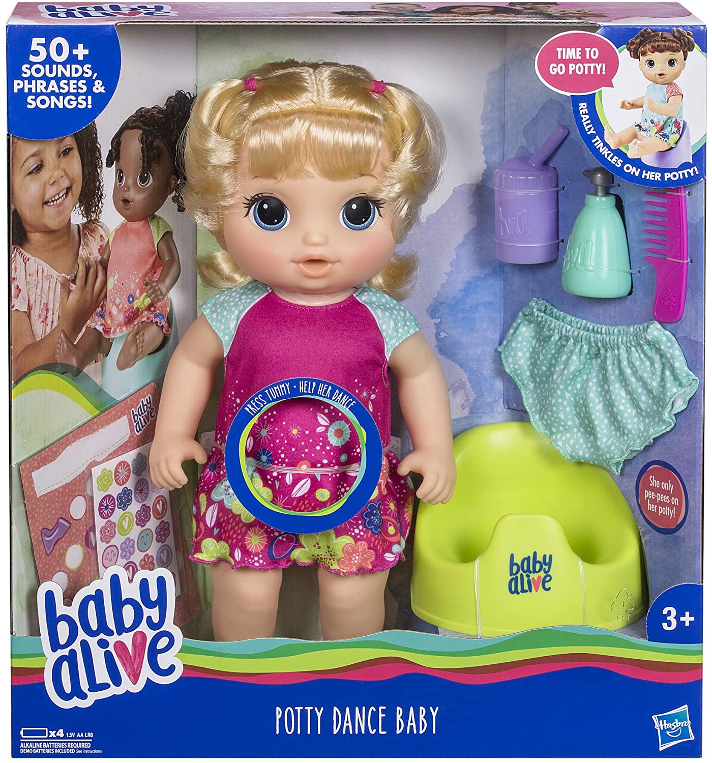 baby alive potty dance troubleshooting