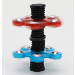 Alternative view of Spinnerooz Glitter Hand Spinner Novelty Toy - Fidget Spinner - 5 In 1 - Jump, Bounce, Spin - Blue