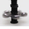 Spinnerooz Glitter Hand Spinner Novelty Toy - Fidget Spinner - 5 In 1 - Jump, Bounce, Spin (BLACK)