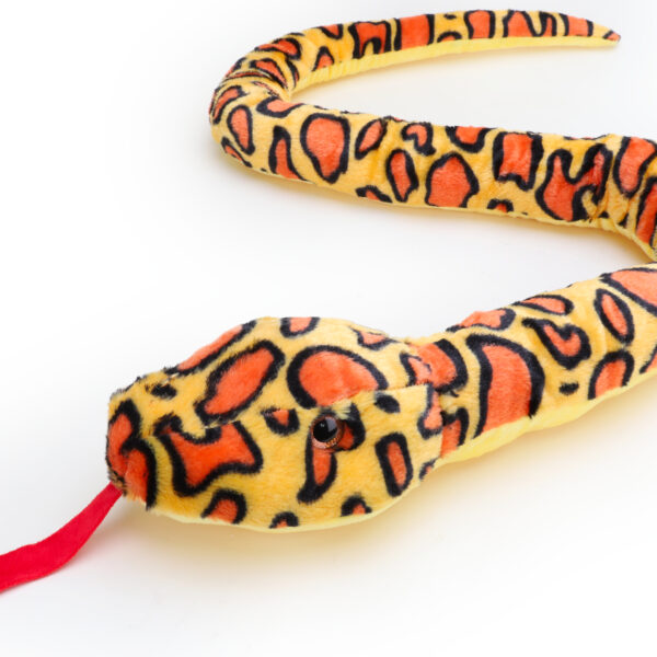 Giant Plush Snake - 180cm - Childrens Soft Toys (YELLOW) - Toyland