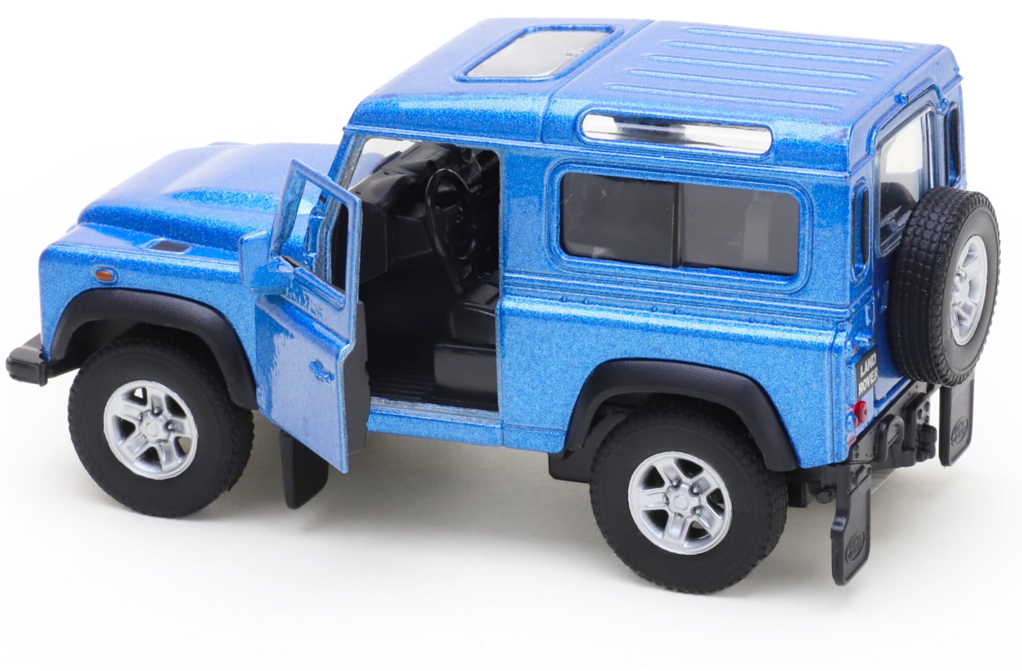 Toyland®4 Inch (10cm) Die Cast Model Land Rover Defender Toy Car - Play ...