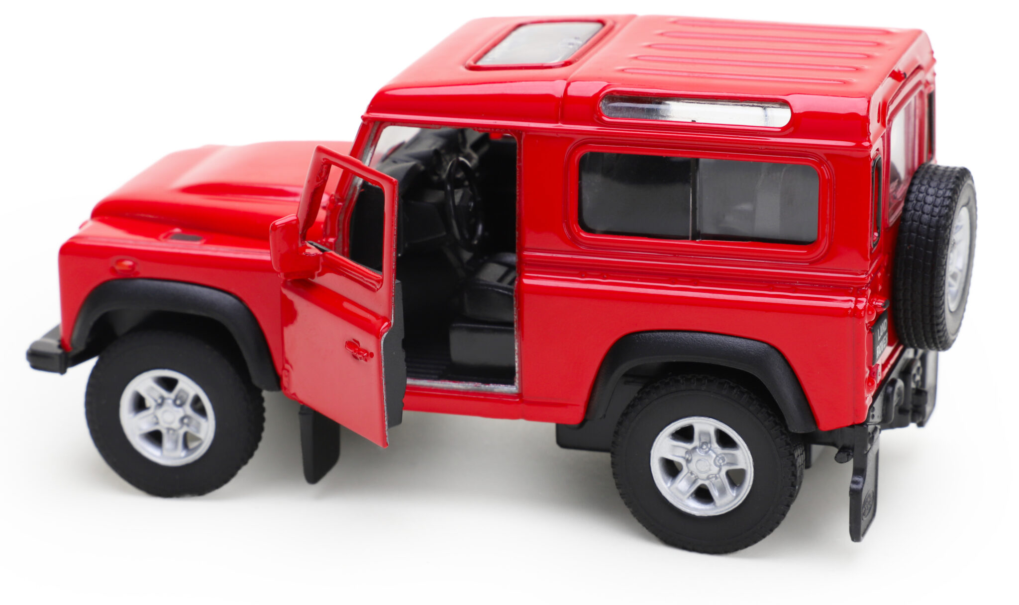 Toyland® 4 Inch (10cm) Die Cast Model Land Rover Defender Toy Car ...