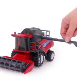 Alternative view of Toyland® 26cm (10”) 1:32 Scale Red Toy Combine Harvester - Friction-Powered Farm Vehicle With Moving Parts - Kids Interactive Play - 3+ Years