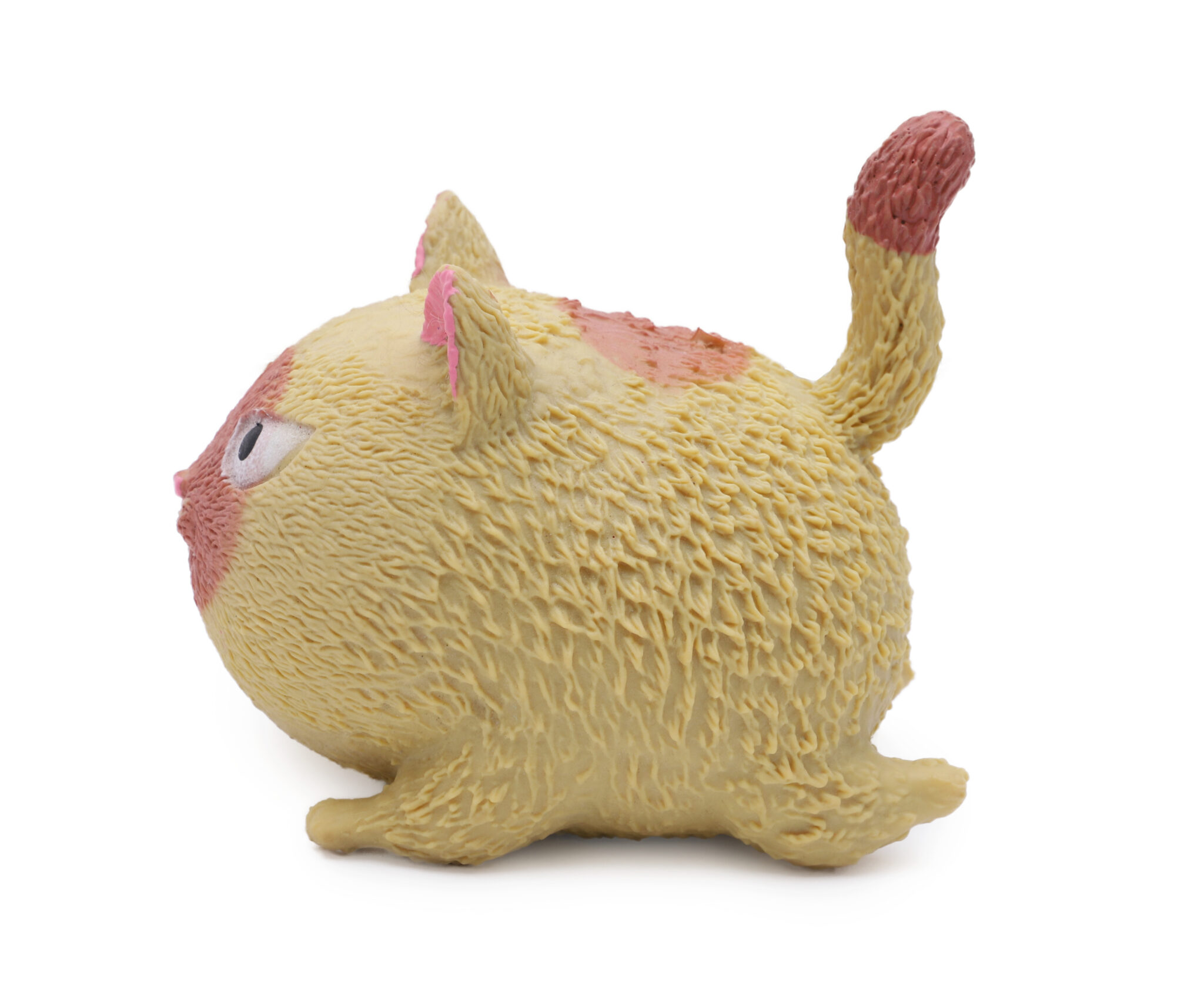 12cm Angry Squeezy Cat Stress Ball - Novelty Squeeze Toy - Sensory Toys ...