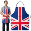Toyland® 92cm (36") Union Jack Flag Apron - Patriotic, Cooking & BBQ Accessory - British Pride & Unite The Kingdom Celebrations - One Size for Unisex Adults
