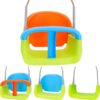 3-in-1 Children's Swing Seat With Adjustable Rope - Playground, Climbing Frame, Playsets & Tree Attachments - Age 2+