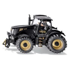 Gold and Black JCB 8250 Tractor with Driver