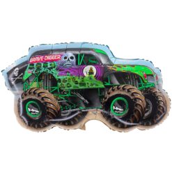 Toyland® 86cm (34") Monster Jam "Grave Digger" Foil Balloon - Monster Truck Shaped Character Balloon
