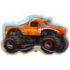 Toyland® 85cm (33") Monster Jam " El Toro Loco " Foil Balloon - Monster Truck Shaped Character Balloons