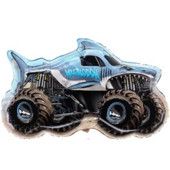 Toyland® 85cm (33") Monster Jam " Megalodon " Foil Balloon - Monster Truck Shaped Character Balloons