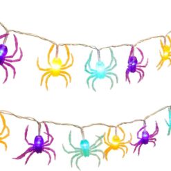 Toyland 20 Halloween Spider Lights - Decoration Set