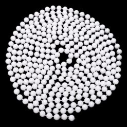 Toyland® Approx 10ft (304cm) White Pearl Bead Chain - Christmas/All Year Round Decoration