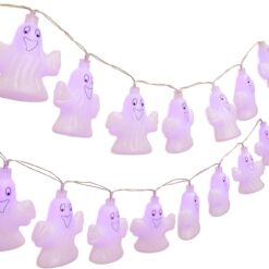 Toyland 20 Halloween Ghost Lights with Blue LED Lights
