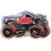 Toyland® 80cm (32") Monster Jam " Zombie " Foil Balloon - Monster Truck Shaped Character Balloons