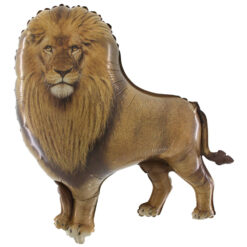 84cm (33") Wild Lion Foil Balloon - Animal Jungle Party Decorations