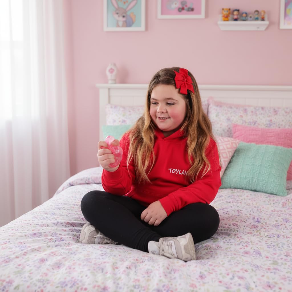 Toyland® 5cm (2“) Squishy Bubble Cube Squeeze Toy - 4 Assorted Colours - 1 Chosen At Random - Squeezy Stress Ball & Sensory Fidget Toy for Kids & Adults - Ages 3+ - Image 5