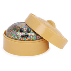 Alternative view of Toyland® Rainbow Glitter Squishy Bao Dumpling Sensory Fidget Toy with Plastic Steamer Box - Squeeze Toys for Kids - Ages 3+