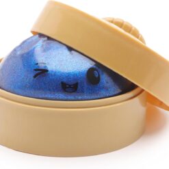 Alternative view of Toyland® Shiny Midnight Blue Squishy Bao Dumpling Sensory Fidget Toy with Plastic Steamer Box - Squeeze Toys for Kids - Ages 3+