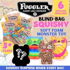 Alternative view of Toyland® 10cm (4") Fuggler™ Soft Foam Squeezy Toy - Multicoloured Stress Toy - Handheld Sensory Toy - 6 To Collect - 1 Chosen At Random - Ages 3+