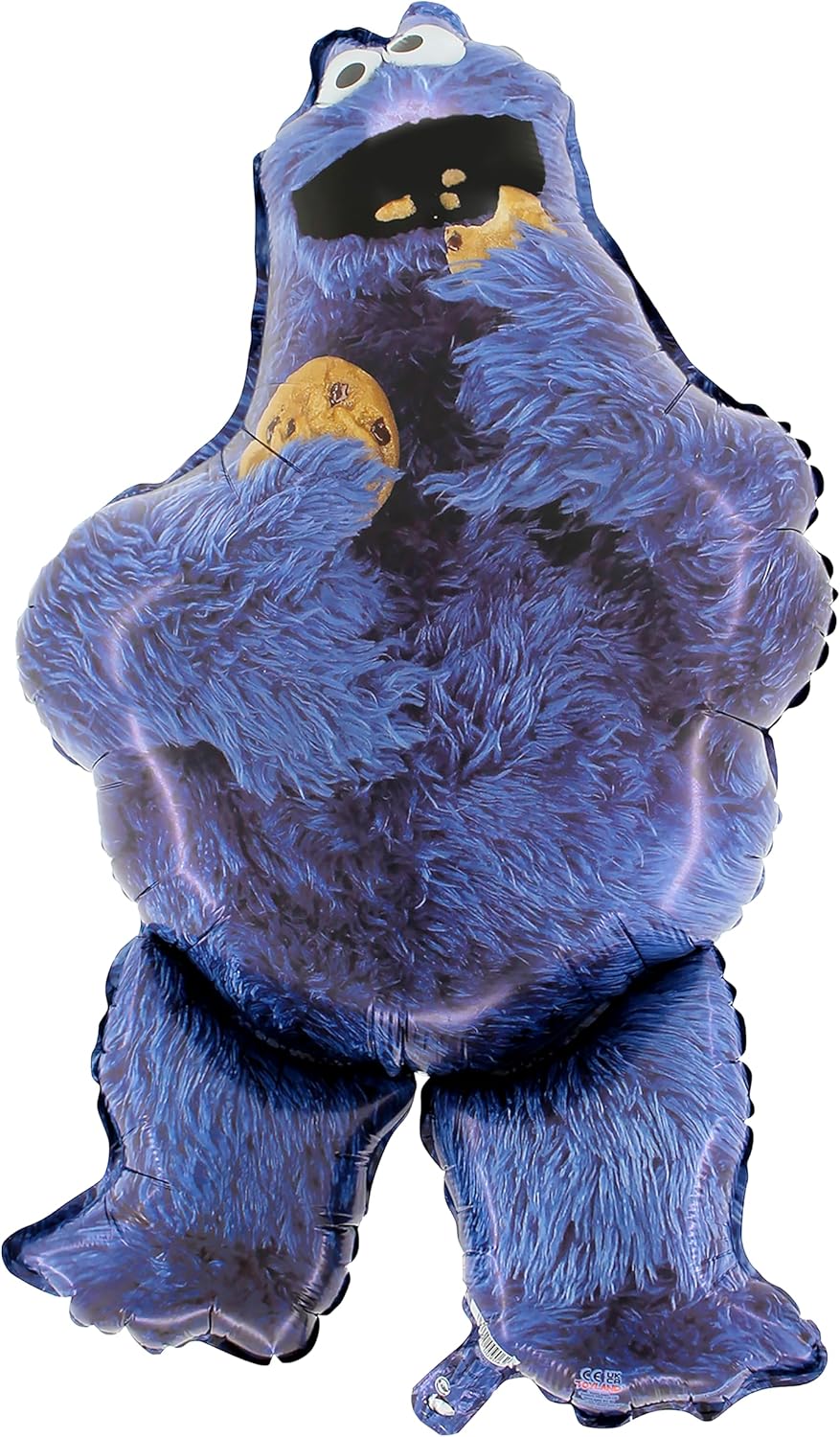 Toyland® Sesame Street Pack of 4 Jumbo Foil Balloons - Abby Cadabby, Big Bird, Cookie Monster & Elmo Characters - Kids Party Decorations - Image 4