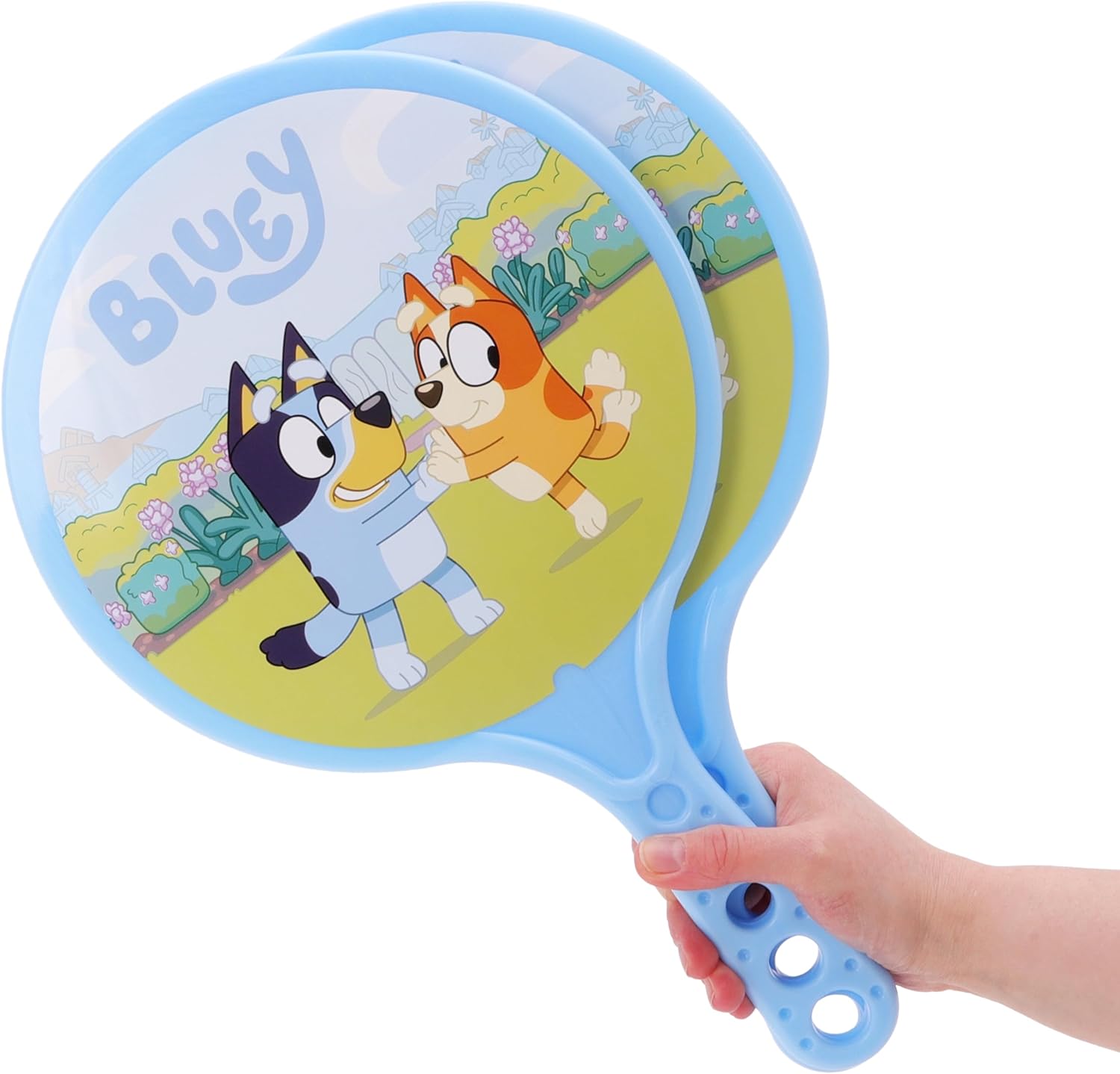 Toyland® 37cm (15”) Bluey Beach Bat & Ball Set - Includes 2 Bats & 1 Soft Ball - Outdoor Toys & Games - Fun Travel Accessories - Image 6