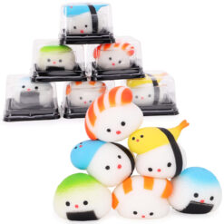 Toyland® Squishy Sushi Sensory Fidget Toy - Squeeze Toys for Kids - 6 Designs Available, 1 Chosen At Random - Ages 3+