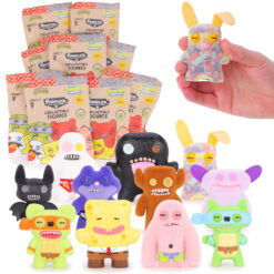 Toyland® 7cm (2.8") Fuggler™ Collectible Figure Series 2 - Funny Ugly Monster Mini Figurines - 46 To Collect 1 Selected at Random - Mystery Toy in a Blind Bag - Ages 3+