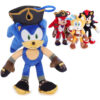 Toyland® 18cm (7") Sonic Prime Series 2 - Clip-On Soft Plush Toy - 4 Designs To Collect - 1 Chosen At Random - Suitable for Kids Aged 12 Months +