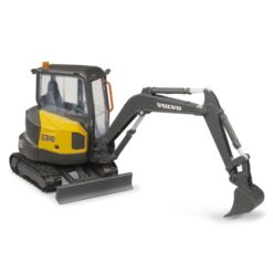 BRUDER - 02465 - SMALL GREY EXCAVATOR