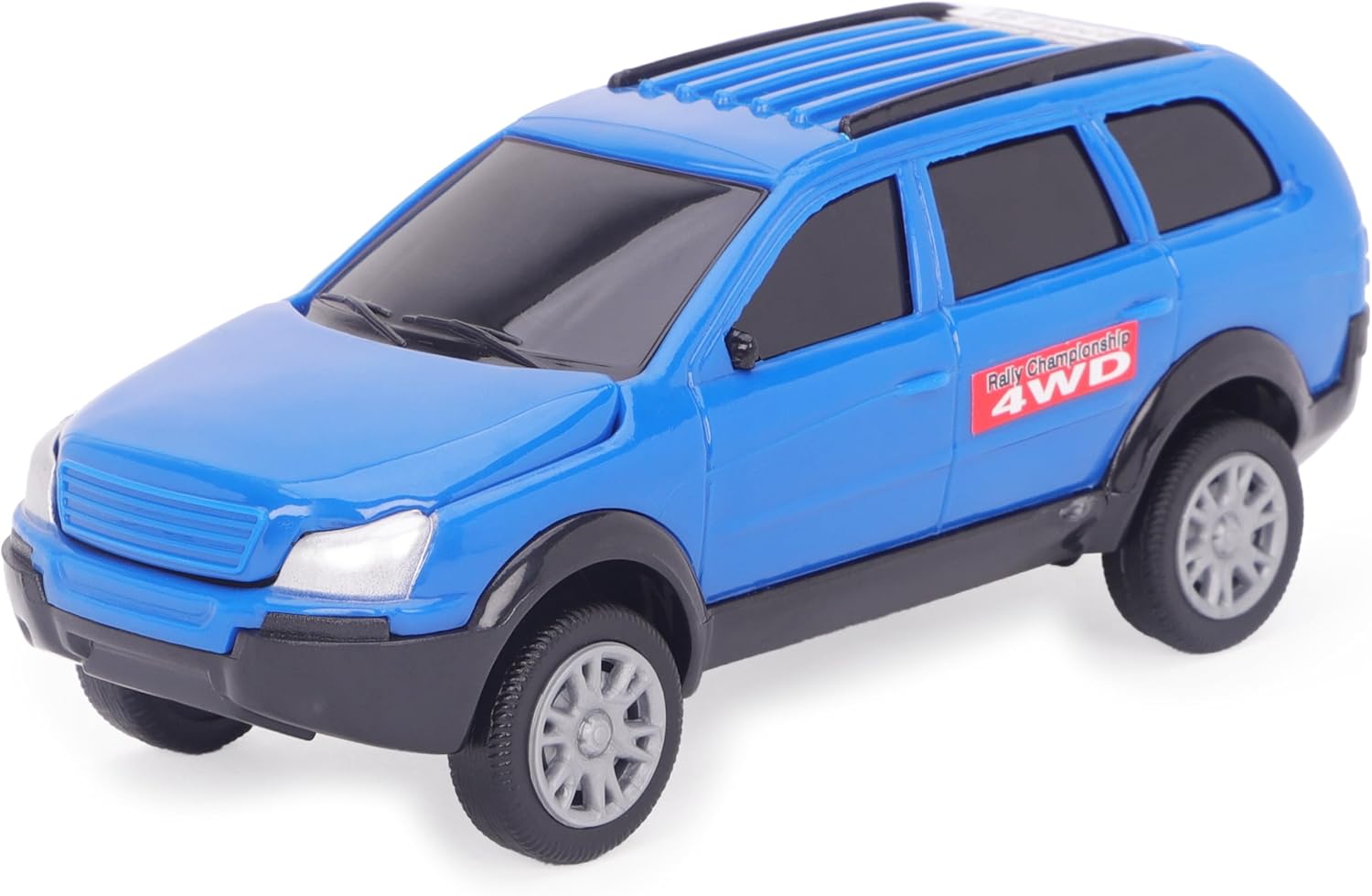 Toyland® Car With Detachable Caravan Set - 1:32 Scale Free-Wheel Action SUV & Trailer Collectible Toy Vehicle for Kids - 1 Chosen At Random - 4 Colours Avaliable - Ages 3+ - Image 2