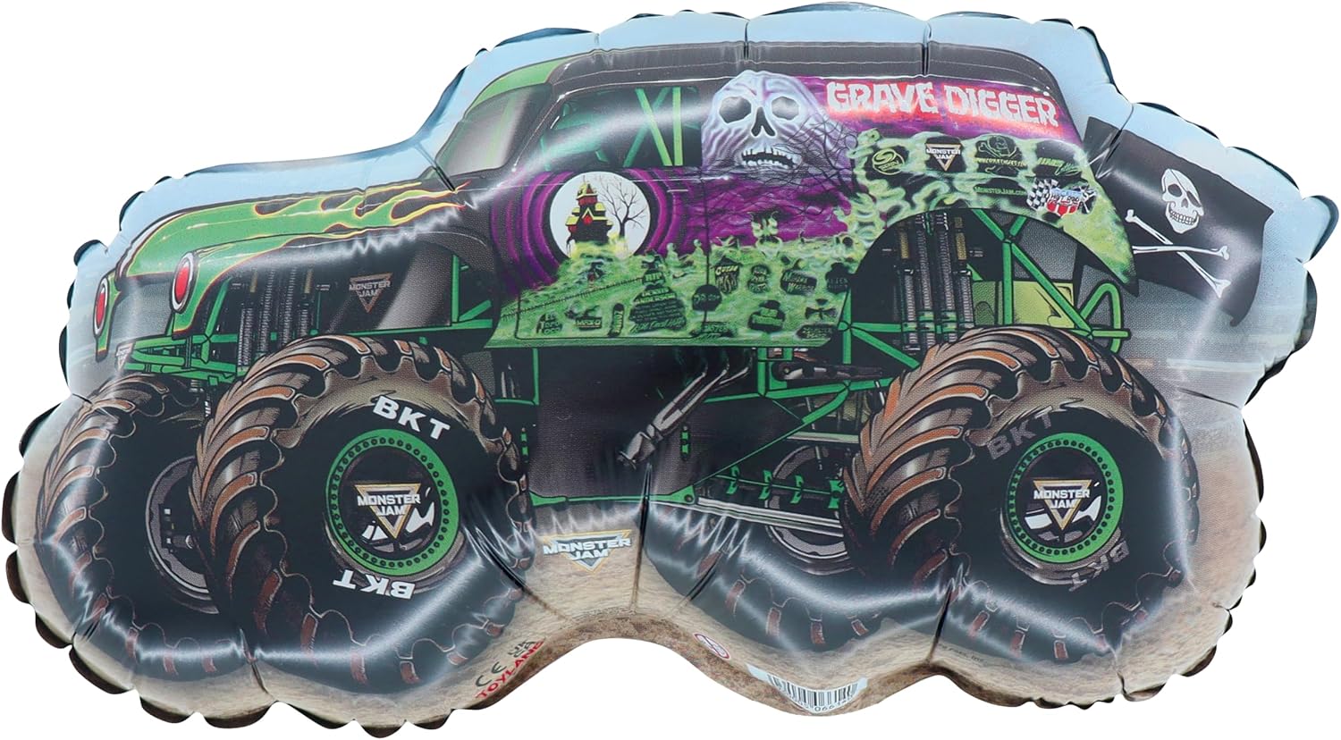 Toyland® Pack Of 20 - Monster Jam Mini Balloons - Sticks And Cups Included - Image 5