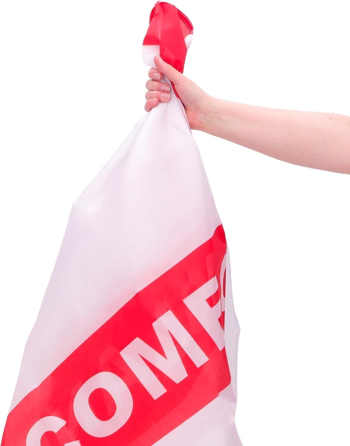 Toyland® 5ft X 3ft (150cm X 91cm) St George’s Cross Red & White “Come On England!” Flag - World Cup, Euros, Sports Celebrations & English Party Decorations - Football Fans & Supporters Accessories - Image 6