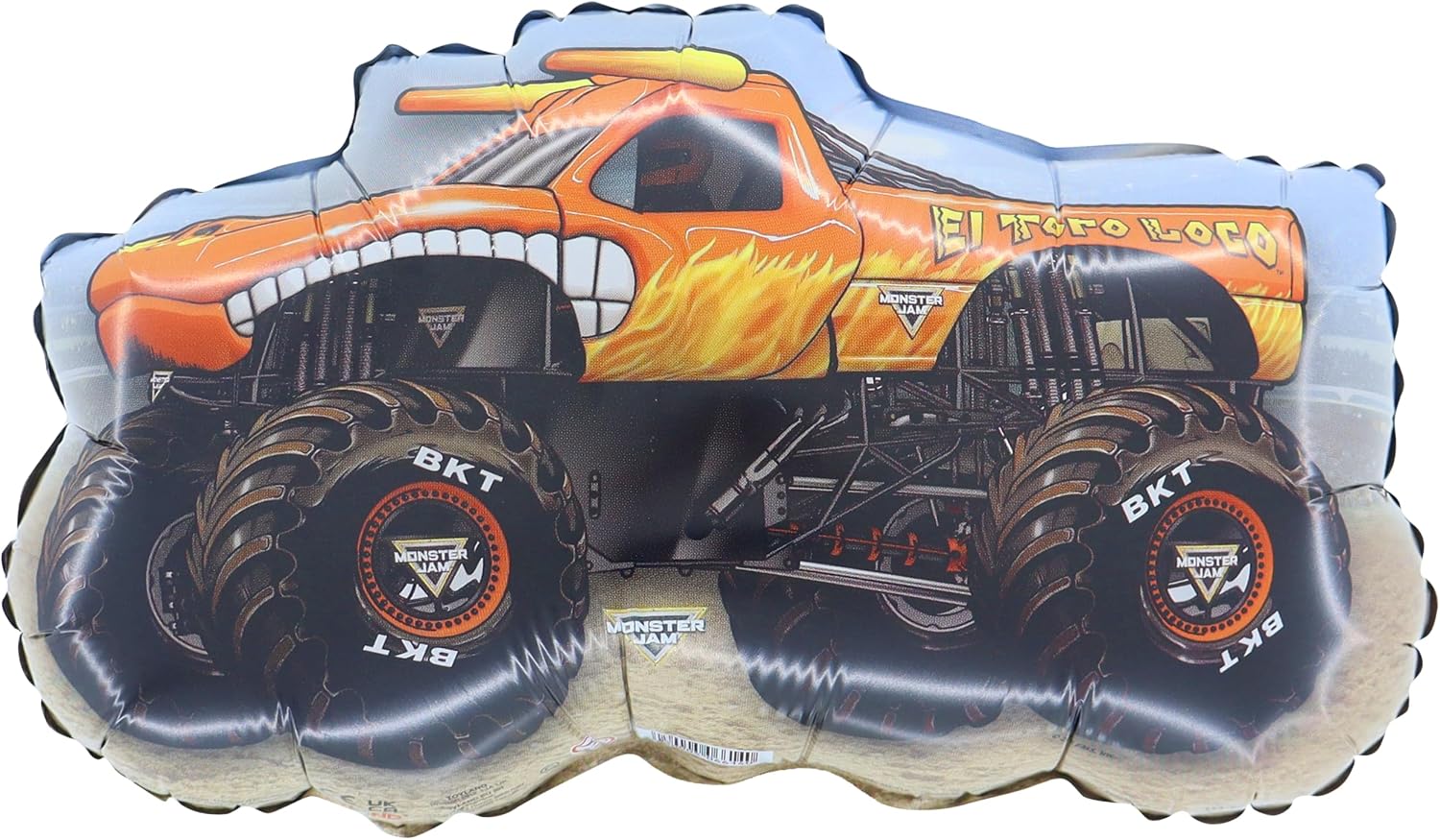 Toyland® Pack Of 20 - Monster Jam Mini Balloons - Sticks And Cups Included - Image 7