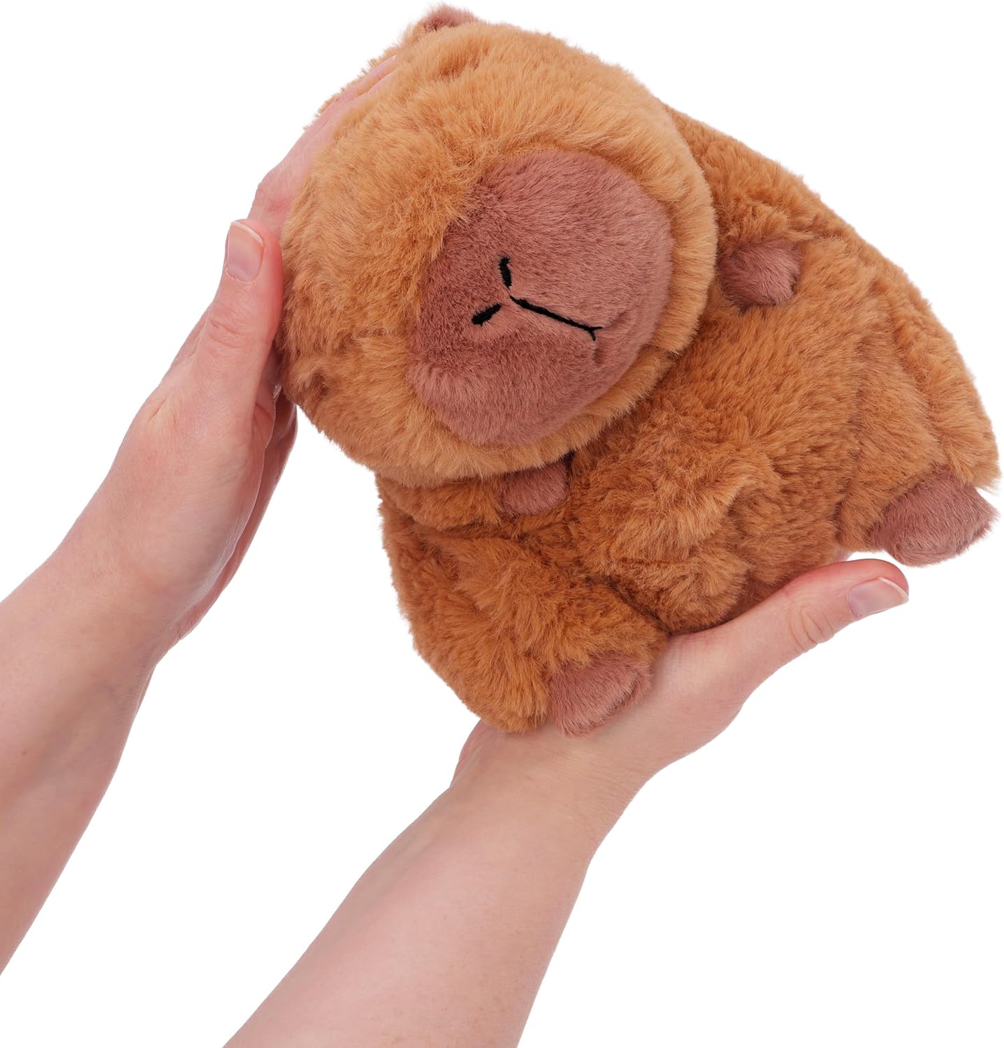 Toyland® 20cm (8“) Super Soft & Snuggly Capybara Plush Toy - Stuffed Fluffy Animal Companion for Kids - Suitable from Birth - Image 8