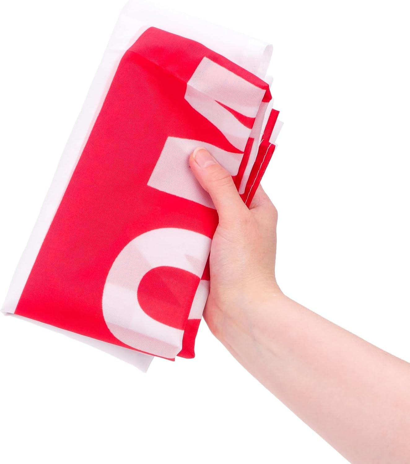 Toyland® 5ft X 3ft (150cm X 91cm) St George’s Cross Red & White “Come On England!” Flag - World Cup, Euros, Sports Celebrations & English Party Decorations - Football Fans & Supporters Accessories - Image 3