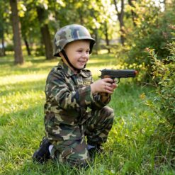 Alternative view of Toyland® 17cm (7”) Black Die-Cast Metal Command Toy Shot Gun with Holster - 8 Shot Cap Gun With 96 Shots Included - Action Role Play Pistol Set for Kids - Fancy Dress Accessories - Ages 3+