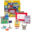 Toyland® 20 Piece SpongeBob SquarePants Figure & Accessories Playset - Teeny Chum Bucket Imaginative Play Pieces - Ages 5+