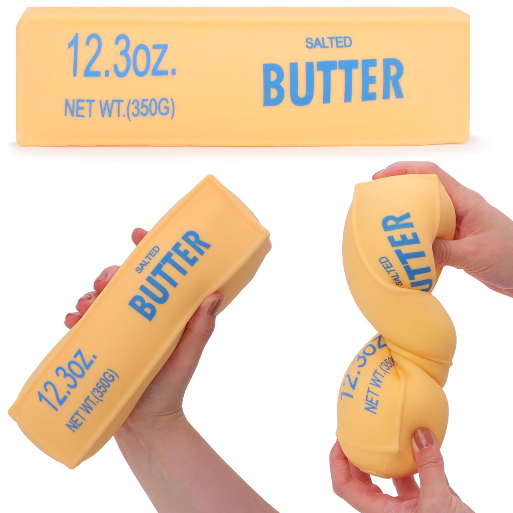 Toyland® 12.3oz (350g) Large Slow Rising Squishy Butter - Sensory Squeeze Toy