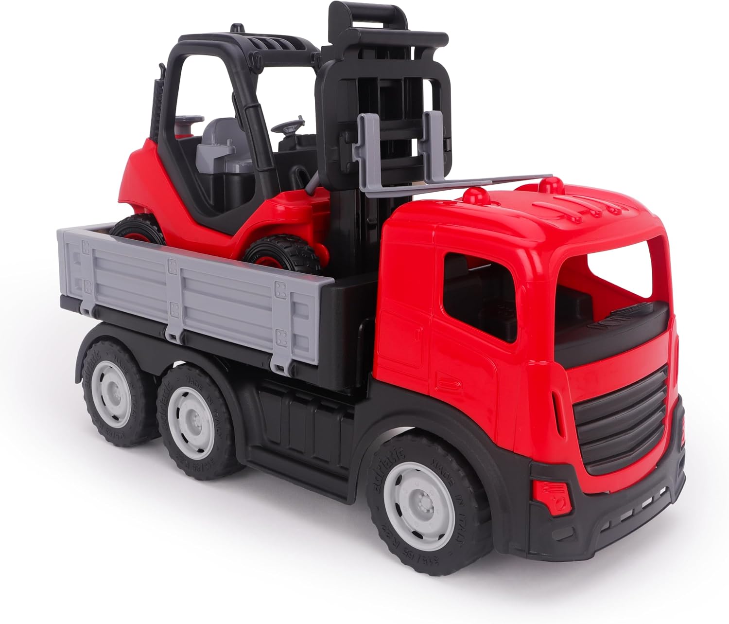 Toyland® 1:16 Scale Tipping Trailer With Mini Forklift Truck Playset - Image 3