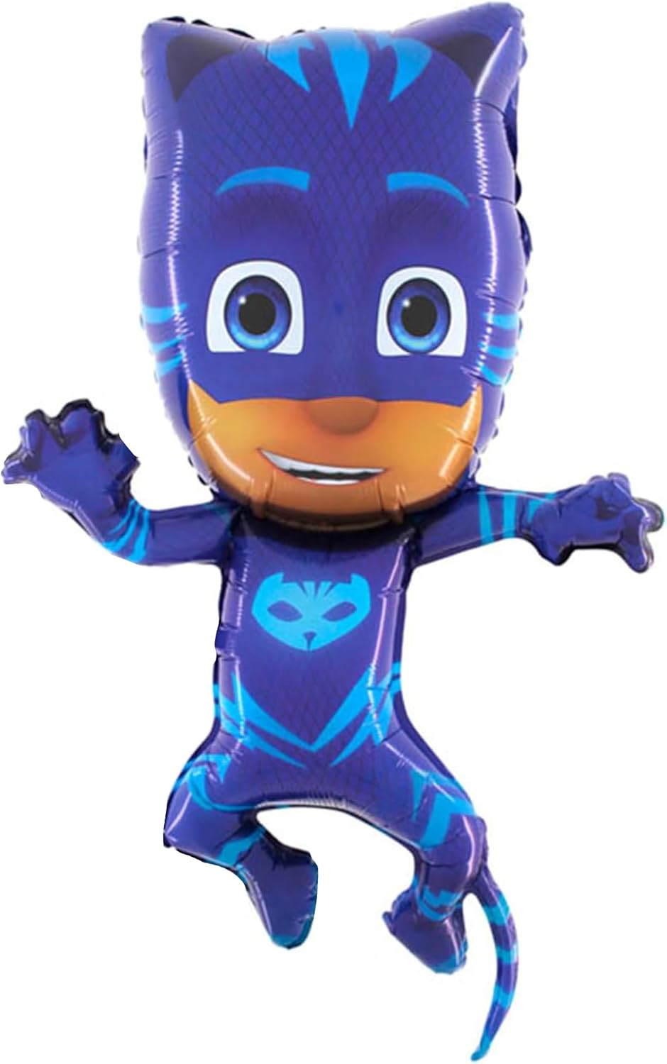 Toyland® Pack of 4-PJ Masks Balloons - Owlette, Catboy, Gekko & Round Foil Kids Character Party Decorations - Image 3